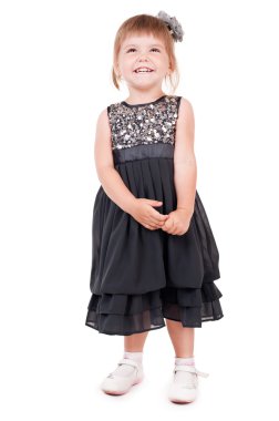 güzel bir kız moda elbise
