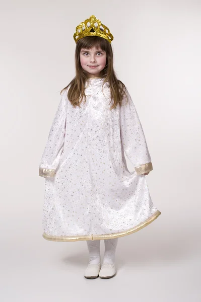 Flicka i fairy kostym — Stockfoto