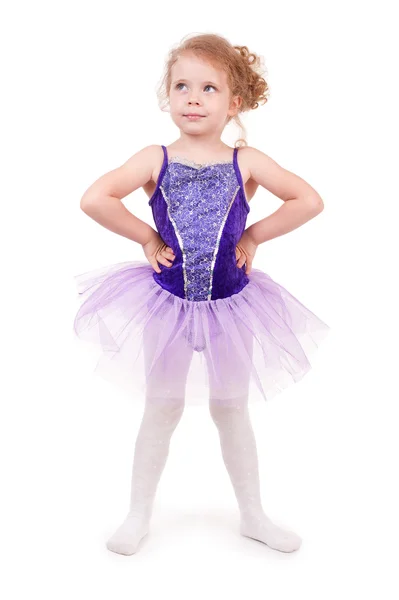 Güzel küçük balerin — Stok fotoğraf
