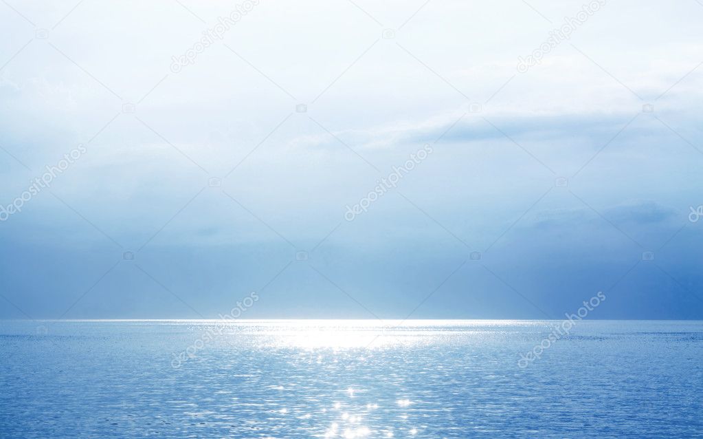 Beautiful Blue Seascape