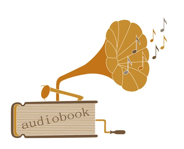 Audiobook — Stock vektor