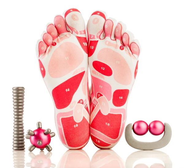 Massage on the foot — Stock Photo, Image