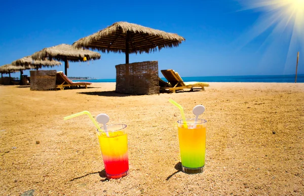 Wonderful beach in the Egypt. — Stock Photo, Image
