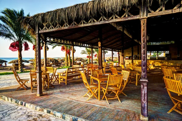 stock image Bar in the resort. Egypt.