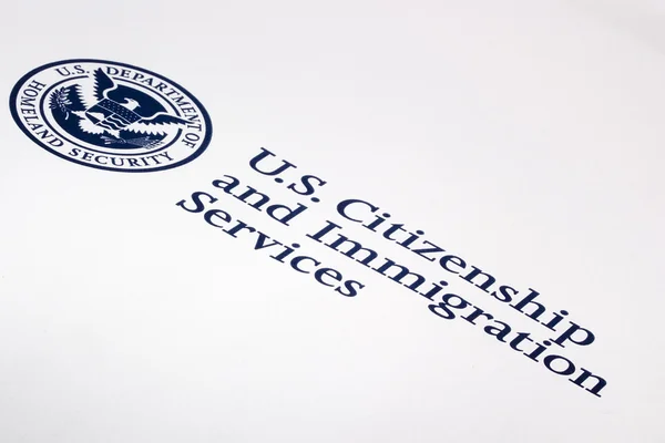 ΗΠΑ Υπουργείο εσωτερικής ασφάλειας λογότυπο — Φωτογραφία Αρχείου