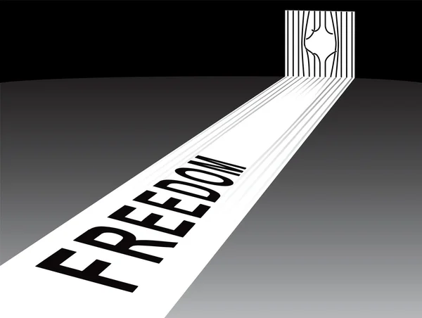 自由的概念 — 图库矢量图片