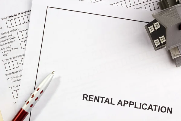 Rental Application — Stock Photo, Image