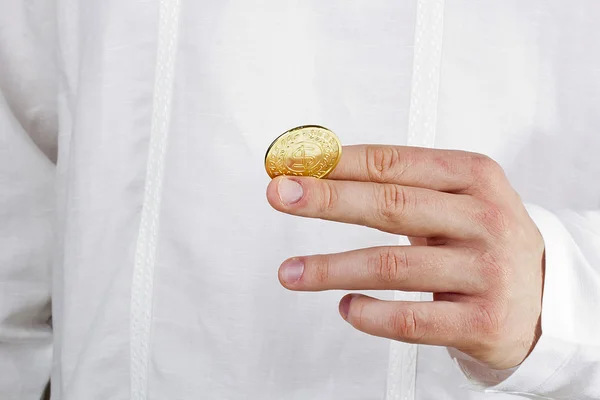 金色的硬币 — 图库照片