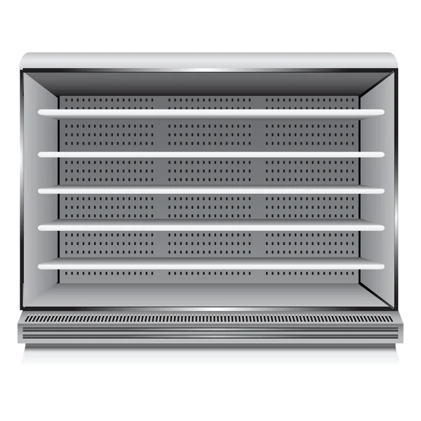 Refrigerador comercial — Vector de stock
