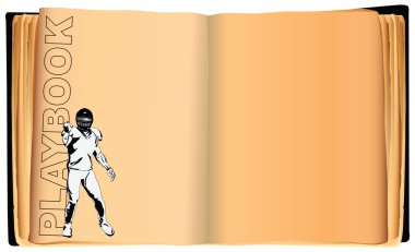 Playbook American Football clipart