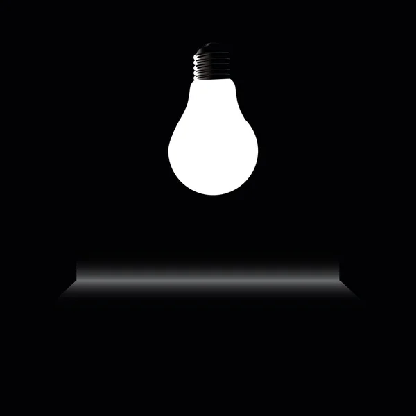 Glödlampa — Stock vektor