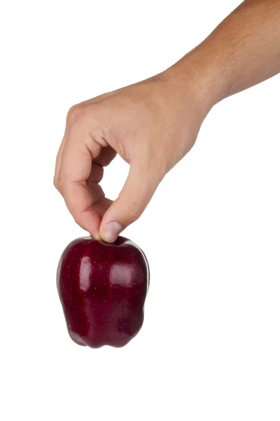 Roter köstlicher Apfel — Stockfoto