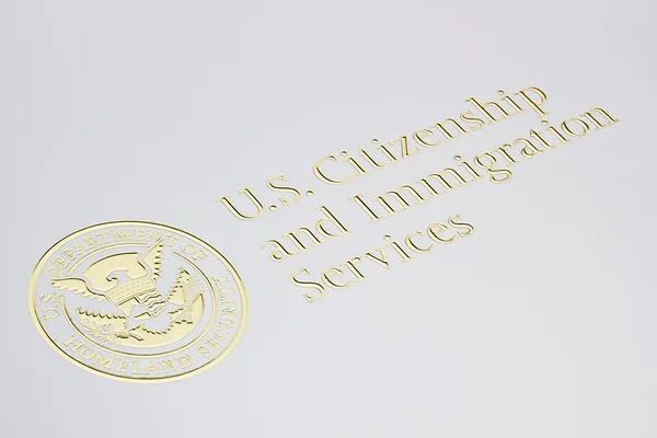 U.S. avdelning av homeland security logotyp — Stockfoto