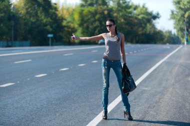 hitch hiking