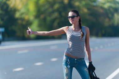 hitch hiking