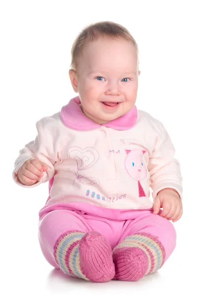 Bebek gülümsüyor — Stok fotoğraf