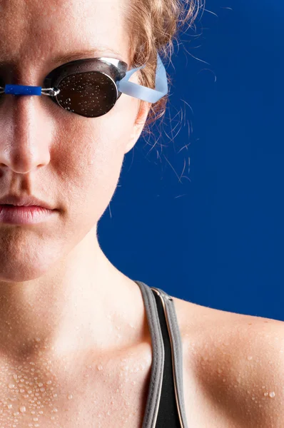 Žena plavec — Stock fotografie