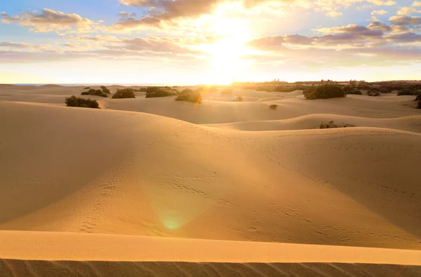 Maspalomas pustyni — Zdjęcie stockowe