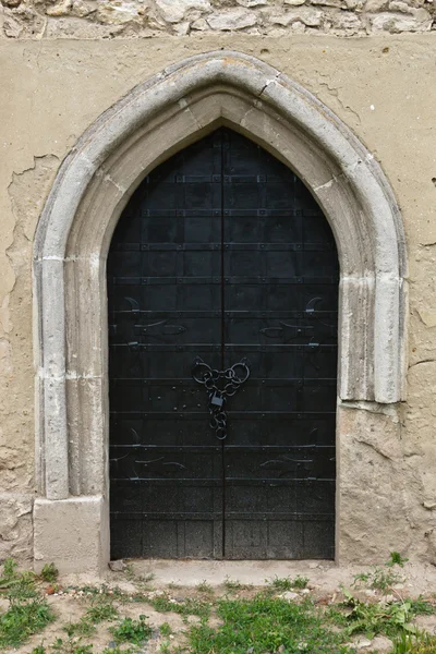 Древние двери . — стоковое фото