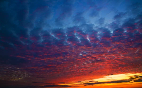 Večerní obloha — Stock fotografie