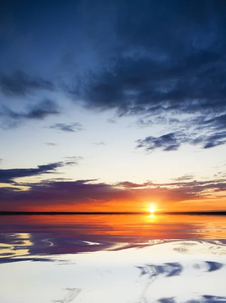 夕日の海. — ストック写真