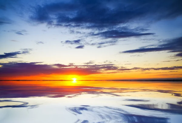 Havet på sunset. — Stockfoto