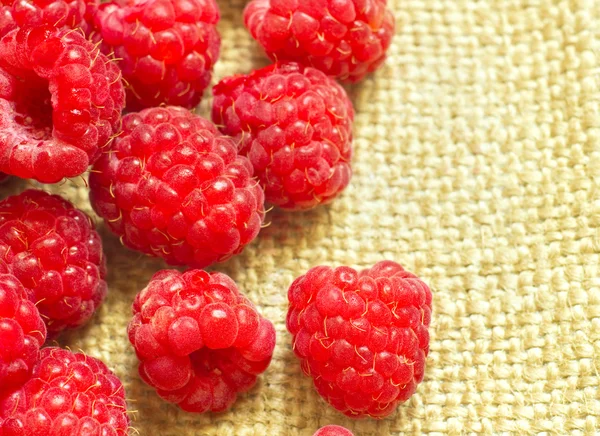 Raspberry on a table — Stock Photo, Image