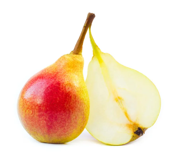 Två perfekta våta päron — Stockfoto