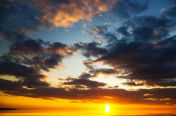 Sea on sunset. — Stock Photo, Image