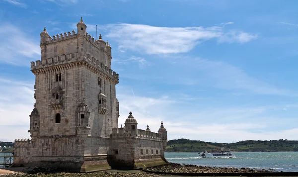 Torre de Belém, símbolo de Lisboa. Portugal — Fotografia de Stock