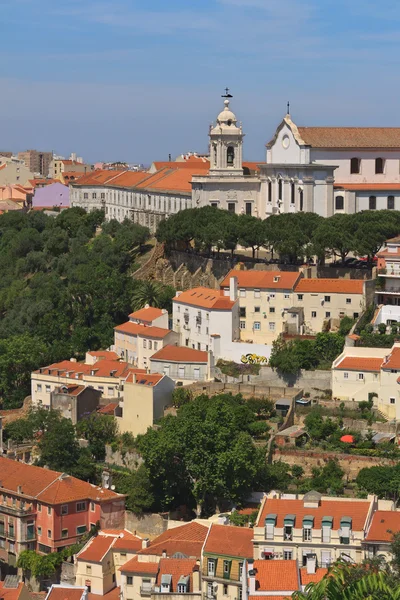 View of miradouro da Graca, Lisbon — Stock Photo, Image