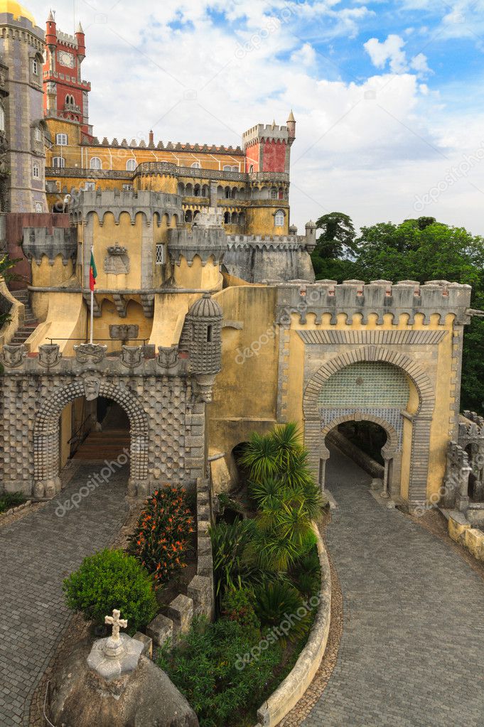 The Pena Palace in Sintra