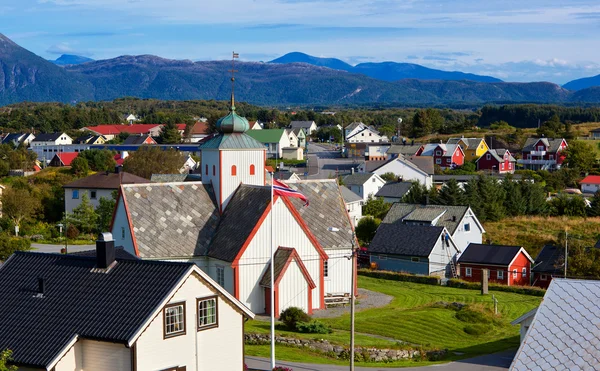 Noorwegen stad — Stockfoto