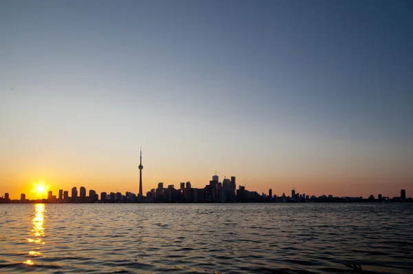 Dramatic sunset, Торонто, Канада — стоковое фото