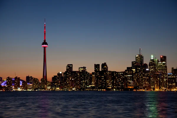 Драматичні захід сонця, Торонто, Канада — стокове фото