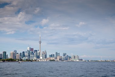 Toronto downtown, Kanada, göletten