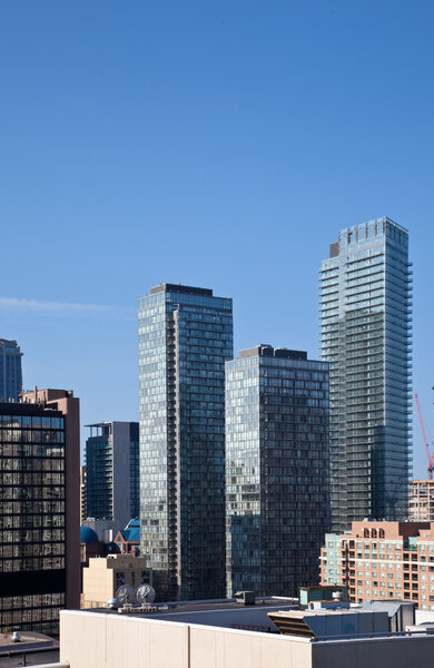 Toronto downtown skyscrapers, Canada