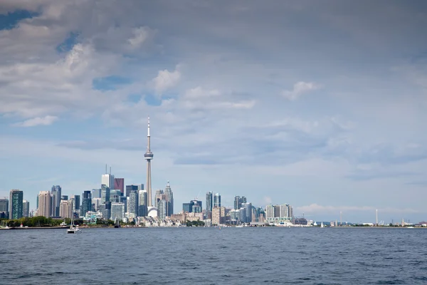 Торонто downtown, Канада, вид з озера — стокове фото