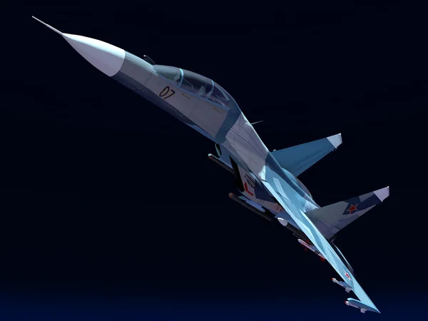 Rus savaş uçağı — Stok fotoğraf