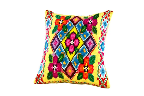 Pillows with a pattern — Stock Photo, Image