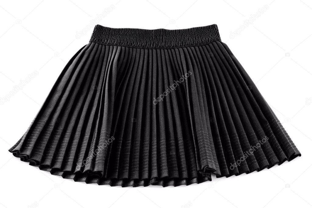 Chorna invention pleated short skirt woman — Stock Photo © Artex67 ...