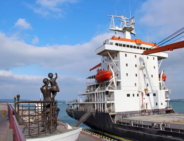 Одесский порт, Украина — стоковое фото