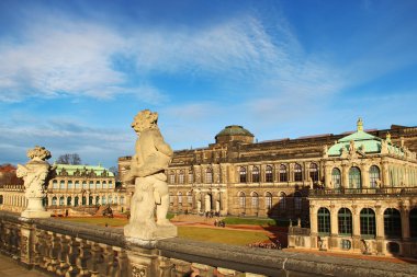 Zwinger Palace in Dresden, Germany clipart