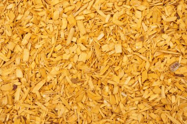 Yellow woodchips clipart