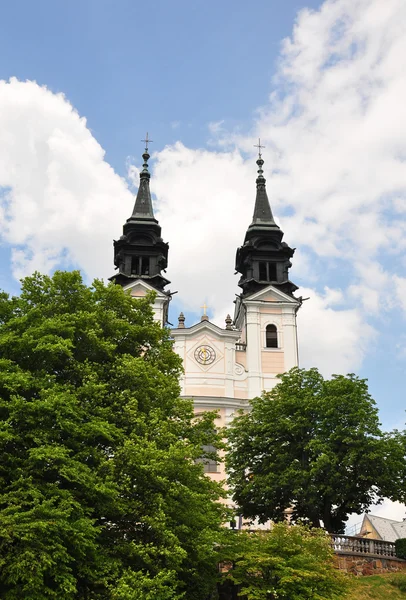 Паломництво церкви Poestlingberg, Лінц, Австрія — стокове фото