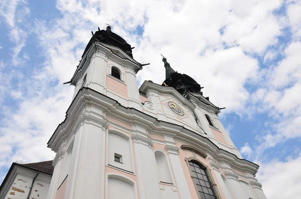 Pilgrimsfärd kyrkliga poestlingberg, linz, Österrike — Stockfoto