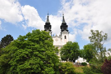 Pilgrimage church Poestlingberg, Linz, Austria clipart