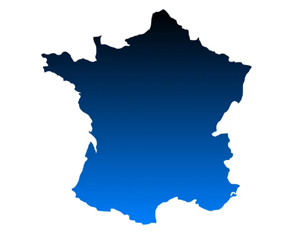 Mapa de Francia — Archivo Imágenes Vectoriales