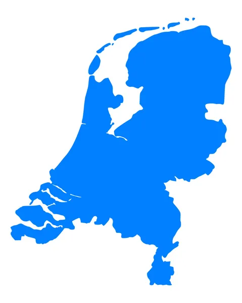 Мапа Нідерландів — стоковий вектор