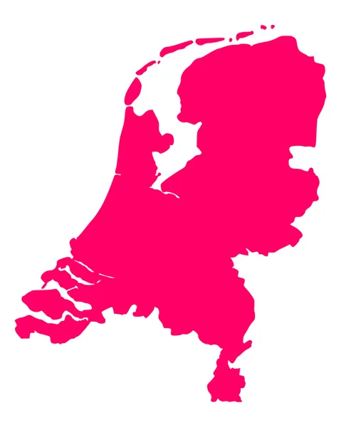 Peta Belanda. - Stok Vektor